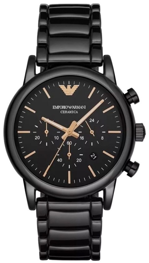 Zegarek Męski Emporio Armani Dress Ceramic AR1509 + BOX Zegarek Męski Emporio Armani Dress Ceramic AR1509 + BOX