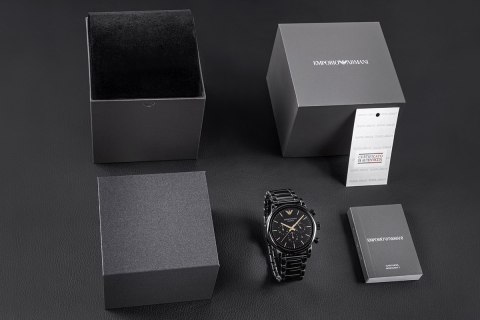 Zegarek Męski Emporio Armani Dress Ceramic AR1509 + BOX Zegarek Męski Emporio Armani Dress Ceramic AR1509 + BOX