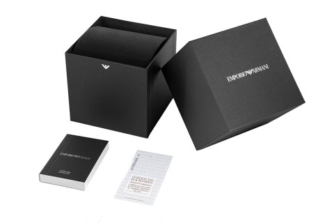 Zegarek Męski Emporio Armani Dress Ceramic AR1509 + BOX Zegarek Męski Emporio Armani Dress Ceramic AR1509 + BOX