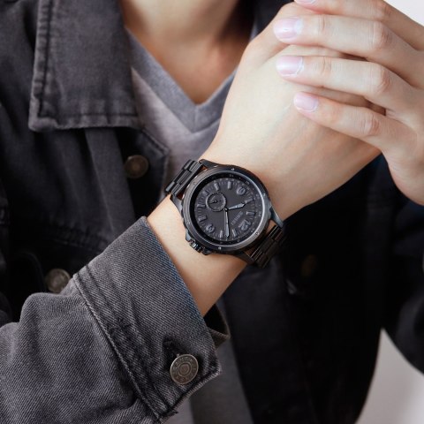 Zegarek Męski Skmei 1513BK + BOX Zegarek Męski Skmei 1513BK + BOX