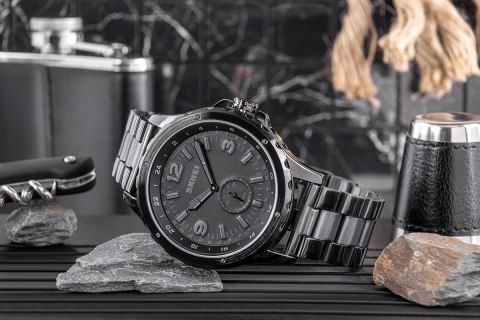 Zegarek Męski Skmei 1513BK + BOX Zegarek Męski Skmei 1513BK + BOX