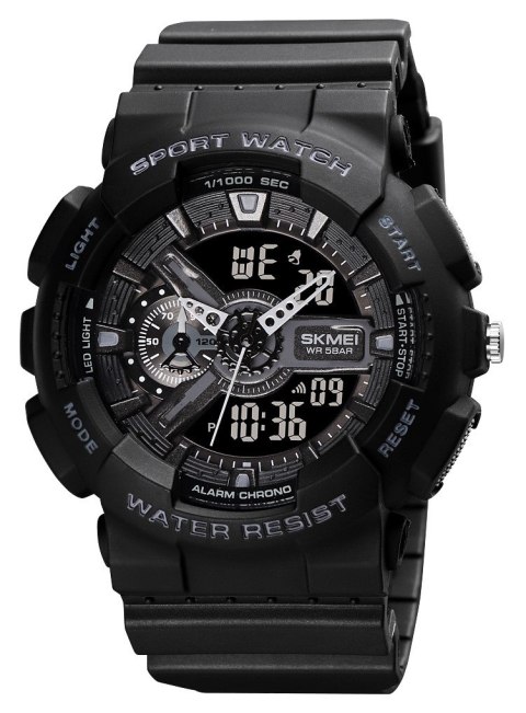 Zegarek Męski Skmei 1688BK + BOX Zegarek Męski Skmei 1688BK + BOX