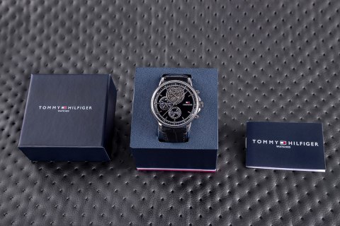 Zegarek Męski Tommy Hilfiger Steward 1710605 + BOX Zegarek Męski Tommy Hilfiger Steward 1710605 + BOX