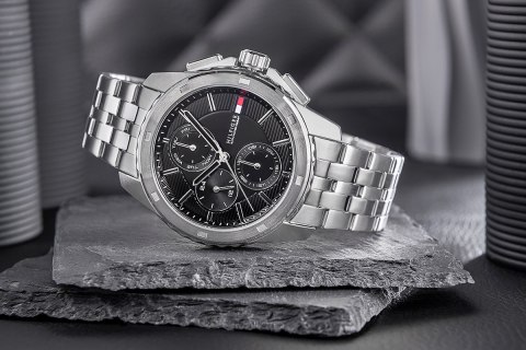 Zegarek Męski Tommy Hilfiger Walker 1710620 + BOX Zegarek Męski Tommy Hilfiger Walker 1710620 + BOX