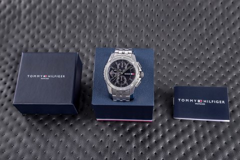 Zegarek Męski Tommy Hilfiger Walker 1710620 + BOX Zegarek Męski Tommy Hilfiger Walker 1710620 + BOX
