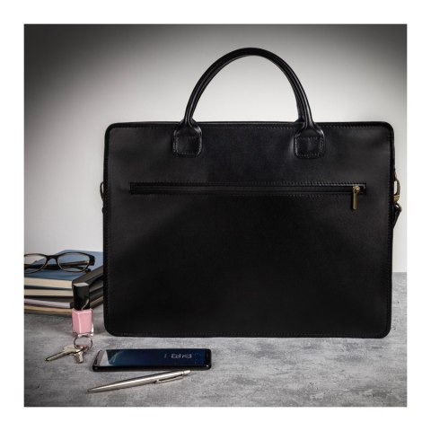 Elegancka skórzana aktówka damska Paolo Peruzzi N05-BL Elegancka skórzana aktówka damska Paolo Peruzzi N05-BL