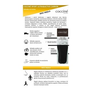 R 35-35 - Wkładki sport Ultra&Active Carbon Coccine