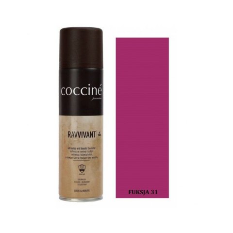 Renowator do zamszu i nubuku odświeżacz koloru fuksja Ravvivant Coccine 250 ml Renowator do zamszu i nubuku odświeżacz koloru fuksja Ravvivant Coccine 250 ml