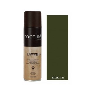 Renowator do zamszu i nubuku odświeżacz koloru khaki Ravvivant Coccine 250 ml