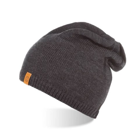 Ciepła czapka zimowa z polarem męska beanie CZ2-DGR Ciepła czapka zimowa z polarem męska beanie CZ2-DGR
