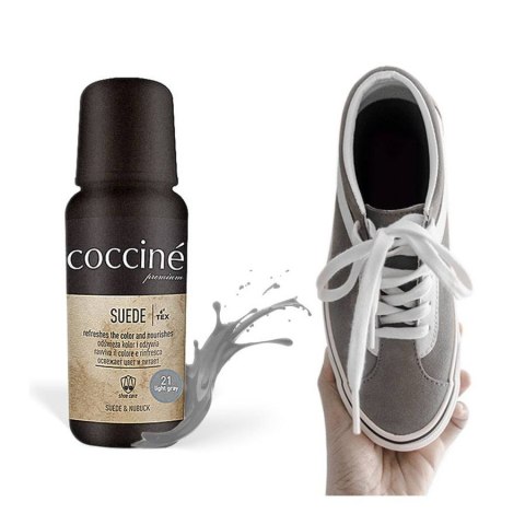 Pasta w płynie do zamszu i nubuku renowator jasny szary Coccine Suede 75 ml Pasta w płynie do zamszu i nubuku renowator jasny szary Coccine Suede 75 ml