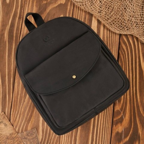 Plecak damski retro vintage czarny T-18-BL Plecak damski retro vintage czarny T-18-BL