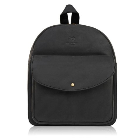 Plecak damski retro vintage czarny T-18-BL Plecak damski retro vintage czarny T-18-BL