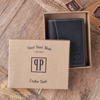 Portfel męski skórzany z ochroną RFID Paolo Peruzzi T-13-BL
