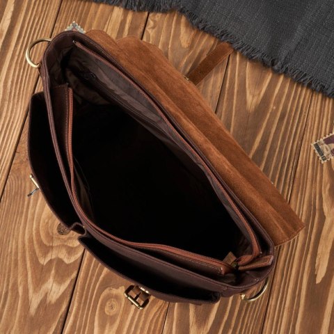 Torba męska na ramię Paolo Peruzzi T-07-BR Torba męska na ramię Paolo Peruzzi T-07-BR