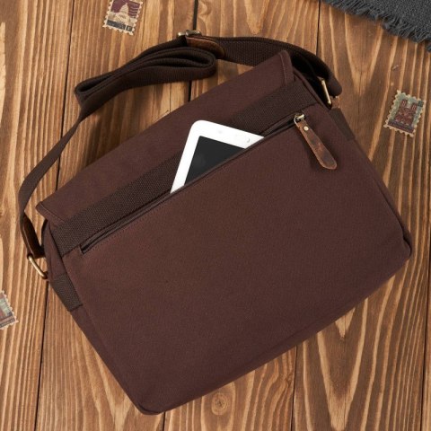 Torba męska na ramię vintage Paolo Peruzzi T-17-BR Torba męska na ramię vintage Paolo Peruzzi T-17-BR