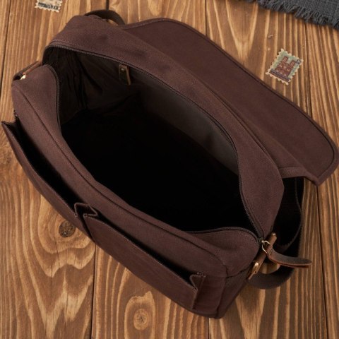 Torba męska na ramię vintage Paolo Peruzzi T-17-BR Torba męska na ramię vintage Paolo Peruzzi T-17-BR