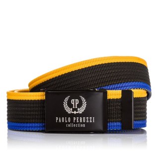 Pasek męski parciany Paolo Peruzzi PW-07-115 cm