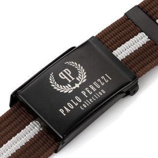 Pasek męski parciany Paolo Peruzzi PW-15-115 cm