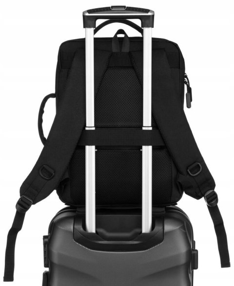 Plecak podróżny z miejscem na laptopa i portem USB - Peterson Plecak podróżny z miejscem na laptopa i portem USB - Peterson