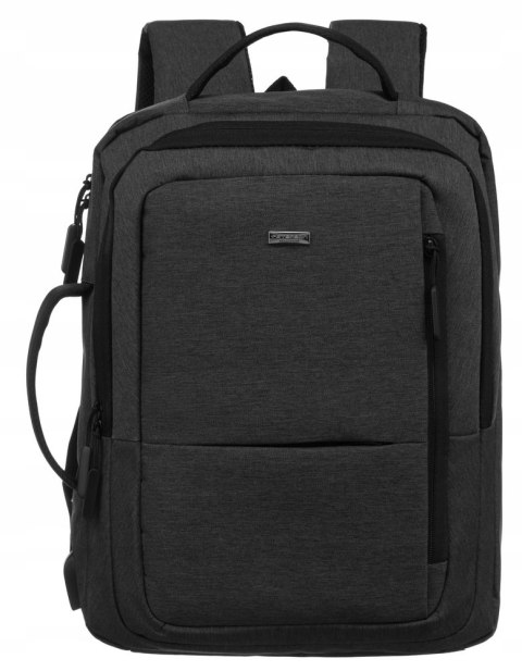 Plecak podróżny z miejscem na laptopa i portem USB - Peterson Plecak podróżny z miejscem na laptopa i portem USB - Peterson