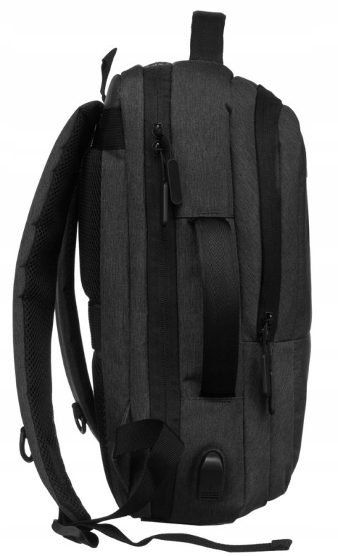 Plecak podróżny z miejscem na laptopa i portem USB - Peterson Plecak podróżny z miejscem na laptopa i portem USB - Peterson