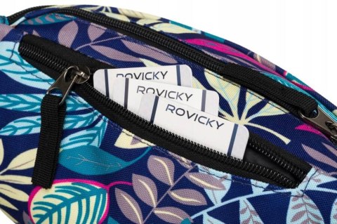 Saszetka damska z wytrzymałego poliestru - Rovicky Saszetka damska z wytrzymałego poliestru - Rovicky