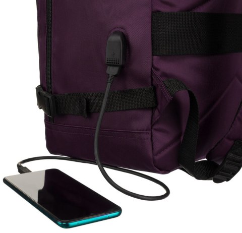 Pojemny, podróżny plecak kabinowy z portem USB - Peterson Pojemny, podróżny plecak kabinowy z portem USB - Peterson