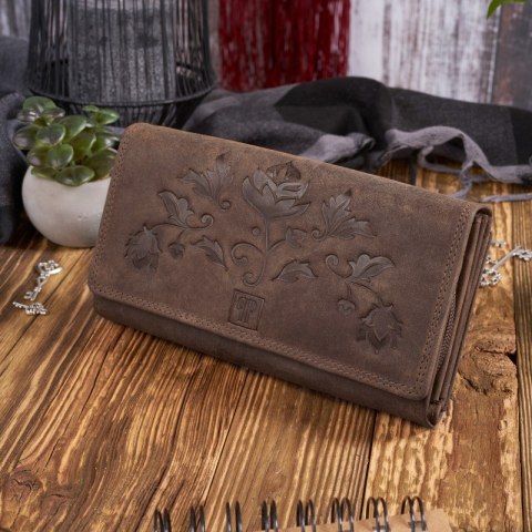 Zestaw prezentowy ZUP-37-BR portfel damski skórzany T-05 etui T-51 Zestaw prezentowy ZUP-37-BR portfel damski skórzany T-05 etui T-51