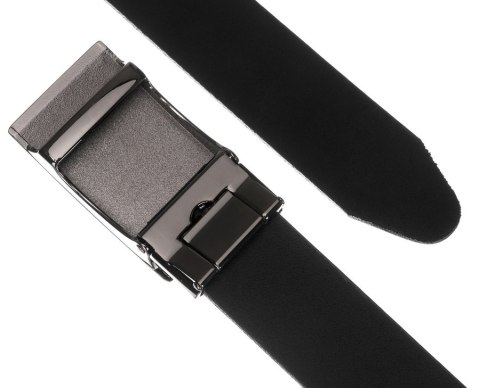 Elegancki pasek garniturowy z automatyczną klamrą - Peterson Elegancki pasek garniturowy z automatyczną klamrą - Peterson