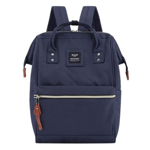 Granatowy plecak na laptopa 13,3" z kieszeniami - Himawari Granatowy plecak na laptopa 13,3" z kieszeniami - Himawari