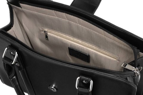 Elegancka shopperka damska ze skóry ekologicznej - Rovicky Elegancka shopperka damska ze skóry ekologicznej - Rovicky