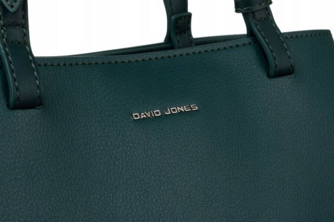 Klasyczna torebka damska ze skóry ekologicznej - David Jones Klasyczna torebka damska ze skóry ekologicznej - David Jones