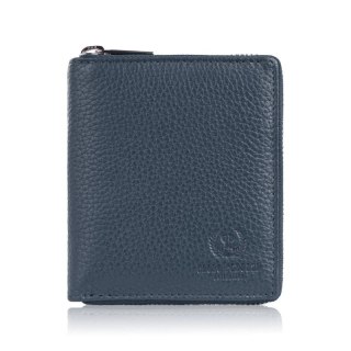 Portfel damski skórzana portmonetka na suwak RFID Paolo Peruzzi T-139-NV