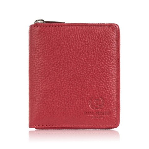Portfel damski skórzany głęboka czerwień RFID Paolo Peruzzi T-139-RD Portfel damski skórzany głęboka czerwień RFID Paolo Peruzzi T-139-RD