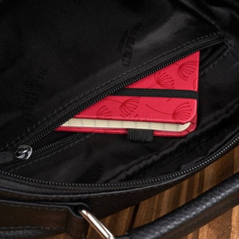 Torba męska na ramię listonoszka skórzana czarna do pracy Paolo Peruzzi T-127-BL Torba męska na ramię listonoszka skórzana czarna do pracy Paolo Peruzzi T-127-BL