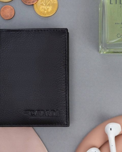 Skórzane etui na karty z systemem RFID - 4U Cavaldi Skórzane etui na karty z systemem RFID - 4U Cavaldi