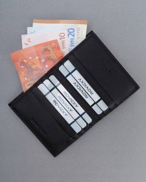 Skórzane etui na karty z systemem RFID - 4U Cavaldi Skórzane etui na karty z systemem RFID - 4U Cavaldi