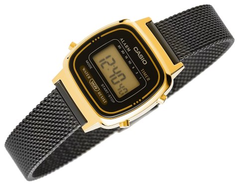 Zegarek Damski CASIO LA670WEMB-1DF + BOX Zegarek Damski CASIO LA670WEMB-1DF + BOX