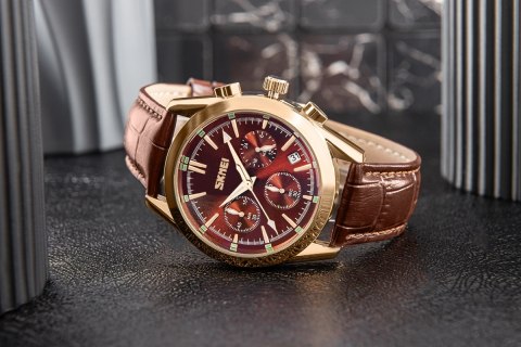 Zegarek Męski Skmei 9127BN + BOX Zegarek Męski Skmei 9127BN + BOX
