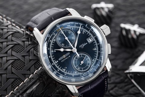 Zegarek Męski ZEPPELIN 100 Yahre Chronograph 8670-3 + BOX Zegarek Męski ZEPPELIN 100 Yahre Chronograph 8670-3 + BOX