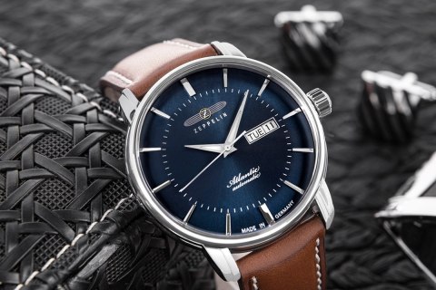 Zegarek Męski ZEPPELIN Atlantic Automatic 8466-3 + BOX Zegarek Męski ZEPPELIN Atlantic Automatic 8466-3 + BOX