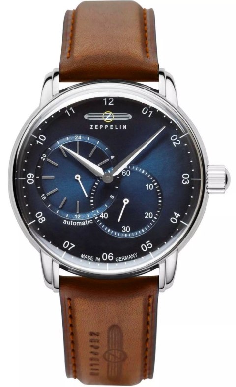 Zegarek Męski ZEPPELIN New Captain's Line Automatic 8662-3 + BOX Zegarek Męski ZEPPELIN New Captain's Line Automatic 8662-3 + BOX