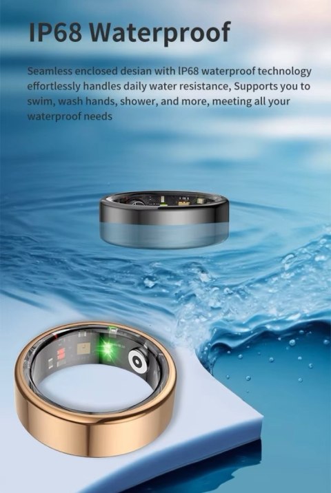 Smart Ring RUBICON R2 Rose Gold SIZE-7(US) SMARUB318 Smart Ring RUBICON R2 Rose Gold SIZE-7(US) SMARUB318