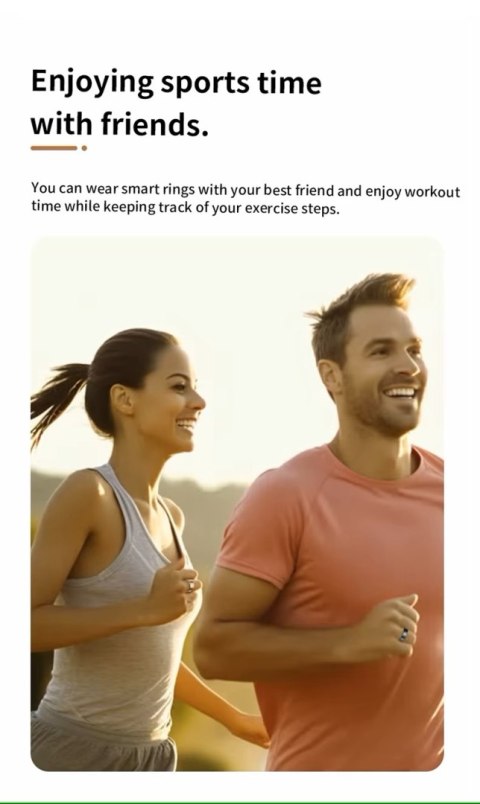 Smart Ring RUBICON R2 Rose Gold SIZE-7(US) SMARUB318 Smart Ring RUBICON R2 Rose Gold SIZE-7(US) SMARUB318