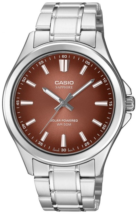 Zegarek Męski CASIO Solar MTS-RS100D-5ADF + BOX Zegarek Męski CASIO Solar MTS-RS100D-5ADF + BOX