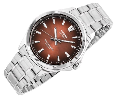 Zegarek Męski CASIO Solar MTS-RS100D-5ADF + BOX Zegarek Męski CASIO Solar MTS-RS100D-5ADF + BOX