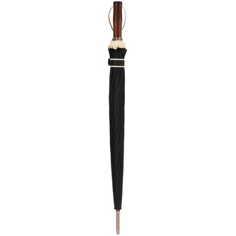 Duży, elegancki parasol rządowy w czarnym kolorze - Peterson Duży, elegancki parasol rządowy w czarnym kolorze - Peterson