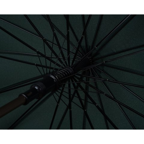 Elegancki, zielony parasol z dużą czaszą - Peterson Elegancki, zielony parasol z dużą czaszą - Peterson
