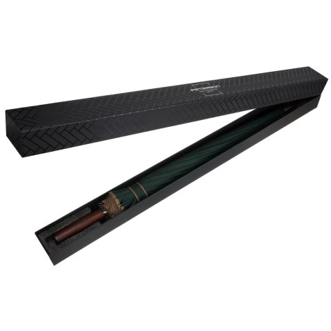 Elegancki, zielony parasol z dużą czaszą - Peterson Elegancki, zielony parasol z dużą czaszą - Peterson